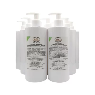 (002) AHA Gel กรดเอเอชเอเจล / Glycolic acid 10% *ผลัดผิวด้านบน* 1000g