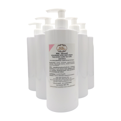 (033) Hyaluronic Acid 0.1%[ไฮยาลูรอนสูตรอ่อน] *ให้ผิวอุ้มน้ำ* 500g