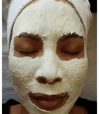 (004) Chamomile Mask Cream คาโมมายล์ มาร์ค *หน้าขาวใส กระชับรูขุมขน* เหมาะกับผิวมันและผสม 7g (ใช้1ครั้ง)