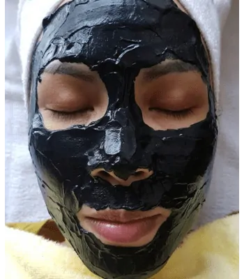 (010) ชาโคลมาร์คผง ลอกหน้ากาก Charcoal Mask Powder *ดีท็อกซ์สารพิษ/หน้าขาว* [สำหรับทุกสภาพผิว] 17g (ใช้1ครั้ง)