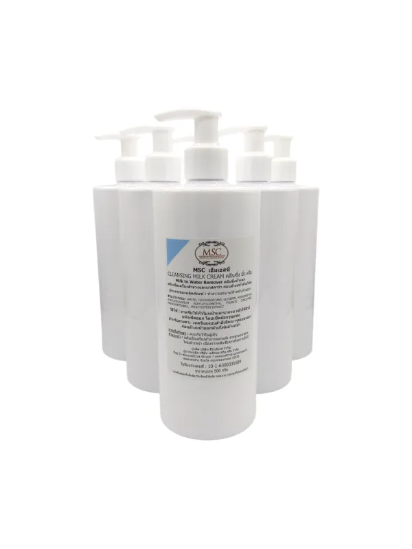 (001) Cleaning milk Cream คลีนซิ่ง มิว ครีม *เช็ดเครื่องสำอาง/เช็ดตา* 500 g